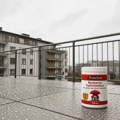 PrimeSeal 750 ml – Bezbarvá hydroizolace proti zatékání a vlhkosti | Ochrana až 5 let